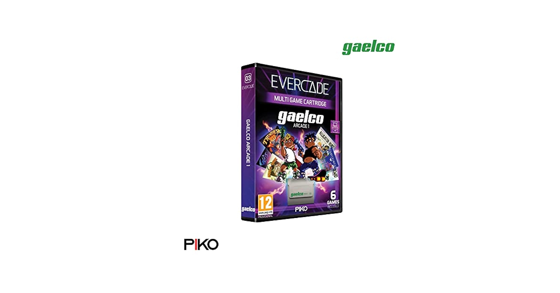 Amazon.com: Blaze Evercade Gaelco (Piko) Arcade Cartridge 1